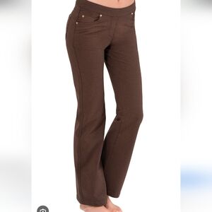 IMAN Perfect Fit 360 NWT Chocolate Brown Jeans Size 16 Stretch Denim